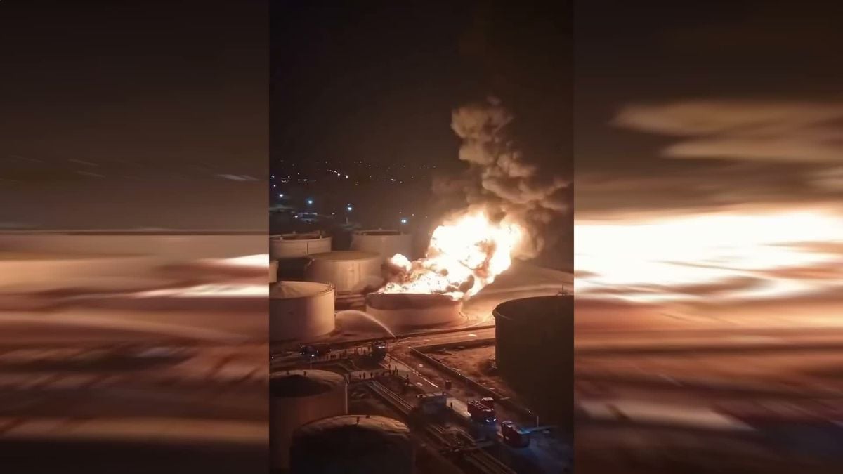 Zaviye Petrol Rafinerisi'ne İHA Saldırısı: Büyük Yangın, Faaliyetler Askıya Alınabilir