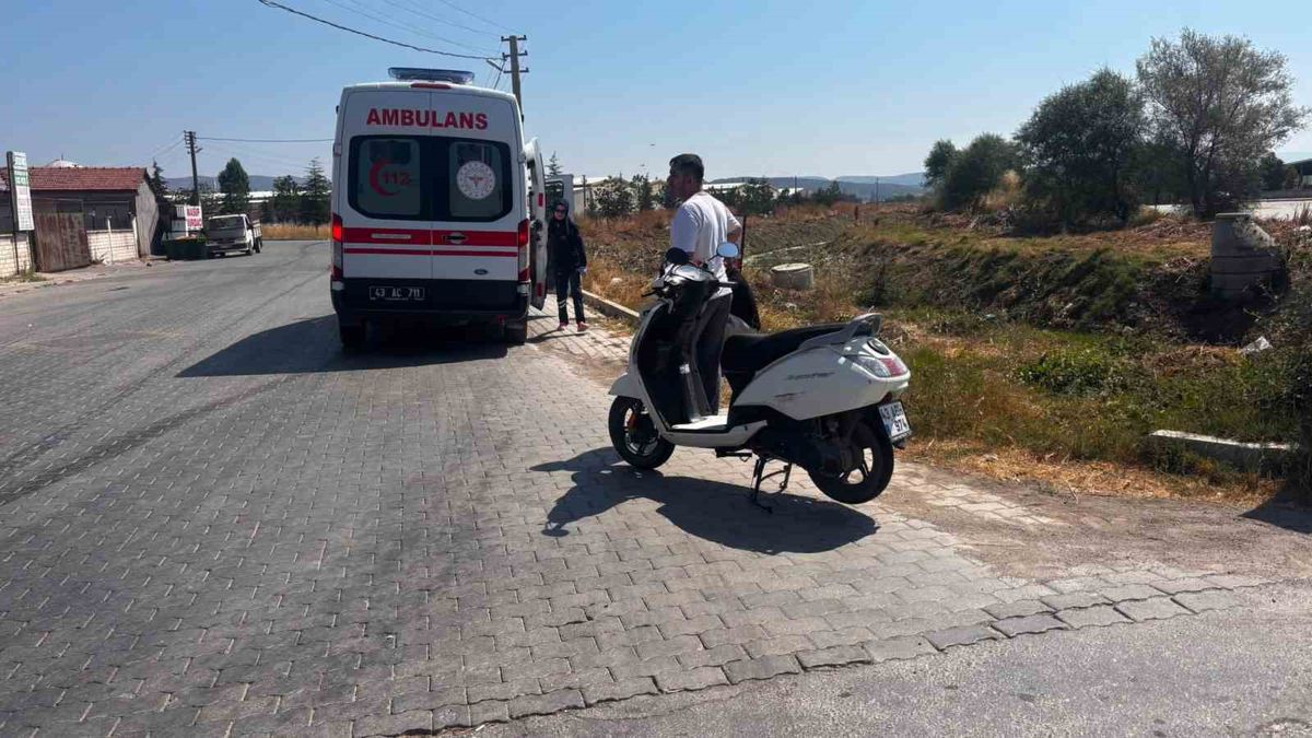 Tavşanlı'da Motosiklet Kazası: Sürücü Yaralandı