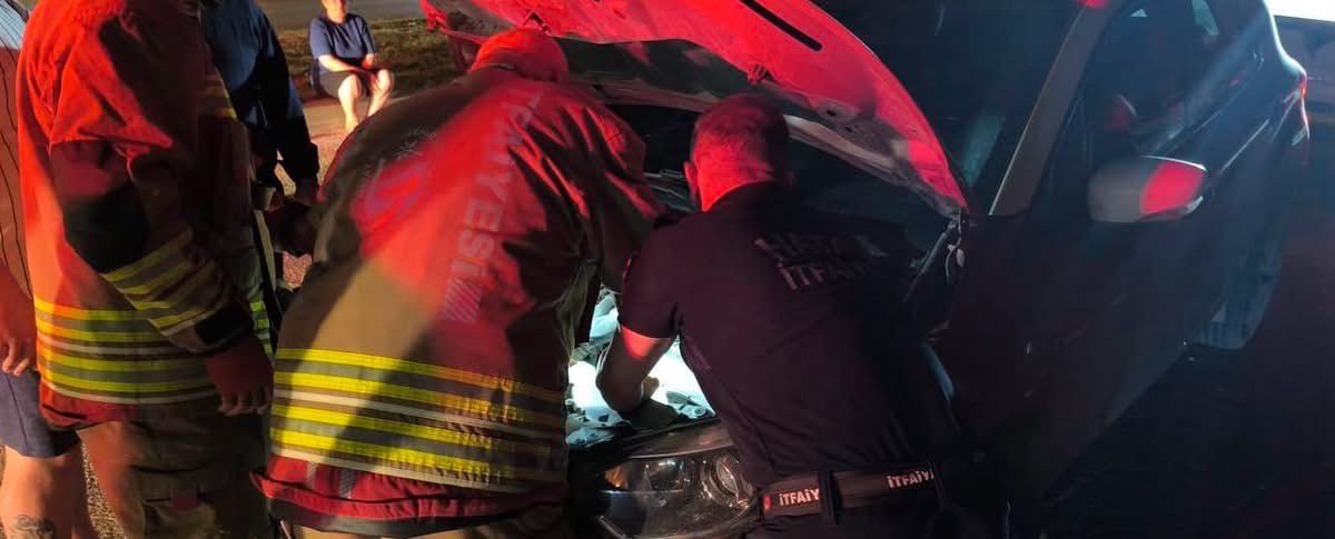Samandağ'da Otomobil Takla Attı: 1 Yaralı