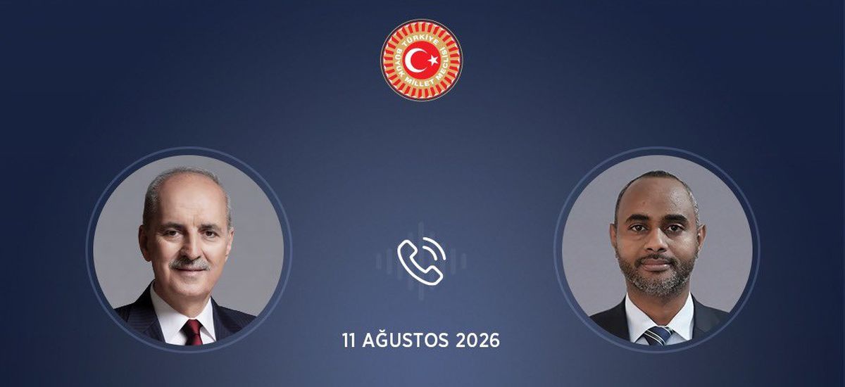 Kurtulmuş'tan Somali Halk Meclisi Başkanı'na tebrik ve destek mesajı