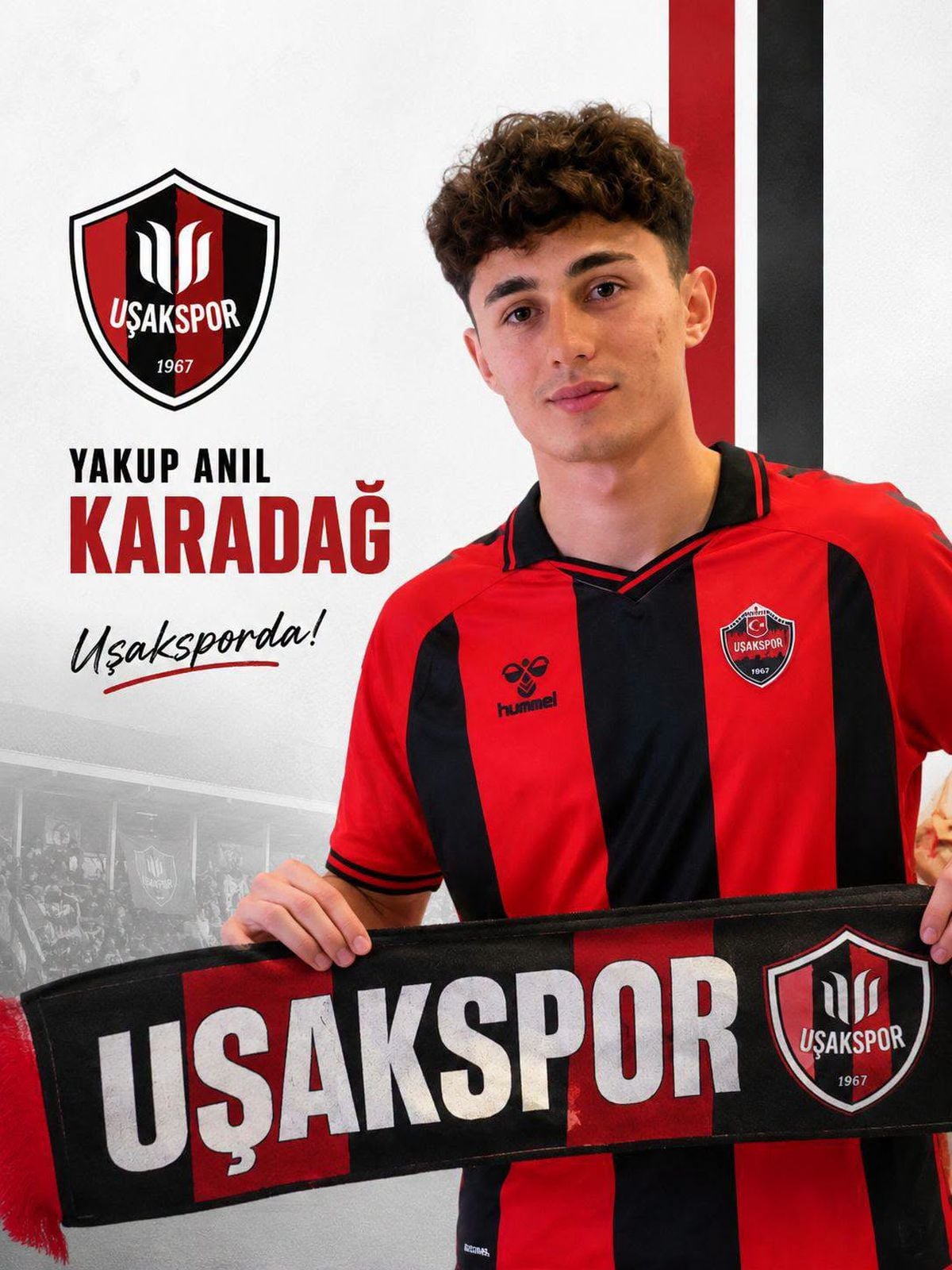 Uşakspor, Yakup Anıl Karadağ'ı Transfer Etti