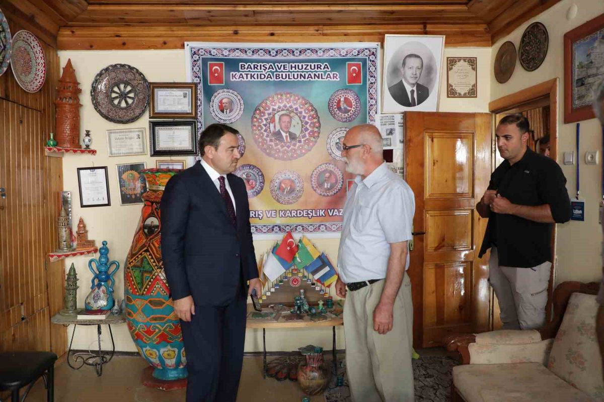 Kütahya Valisi Işın'dan Sarı Konak'a ziyaret