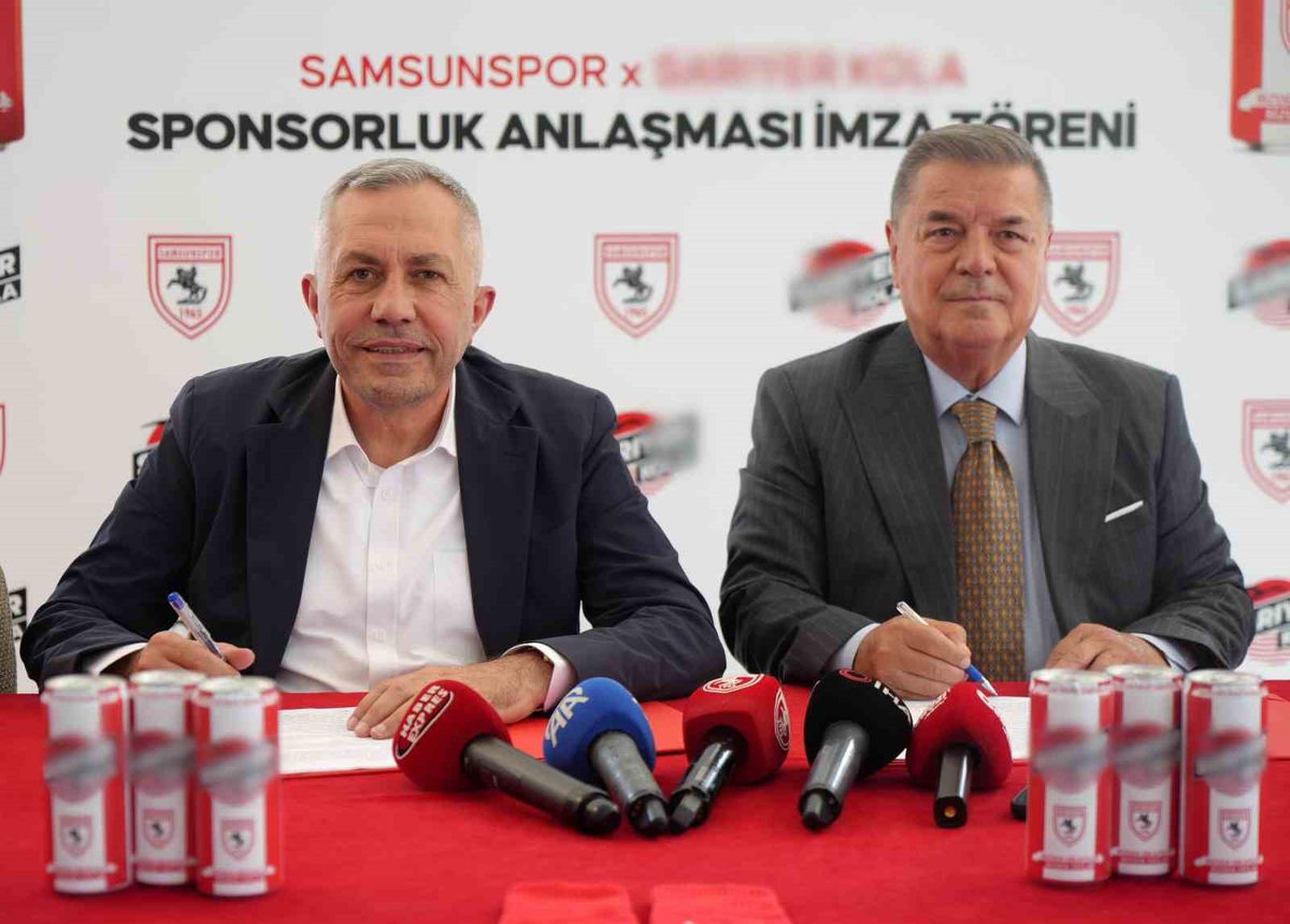 Samsunspor'dan Yeni Sponsorluk Anlaşması