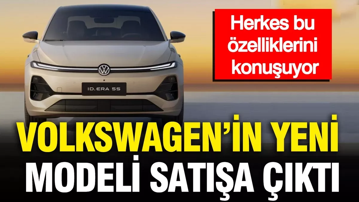 Volkswagen ID. Era 5S Çin’de Ön Siparişe Açıldı: 160 km Elektrikli Menzil ve 2.000 km Toplam Menzil