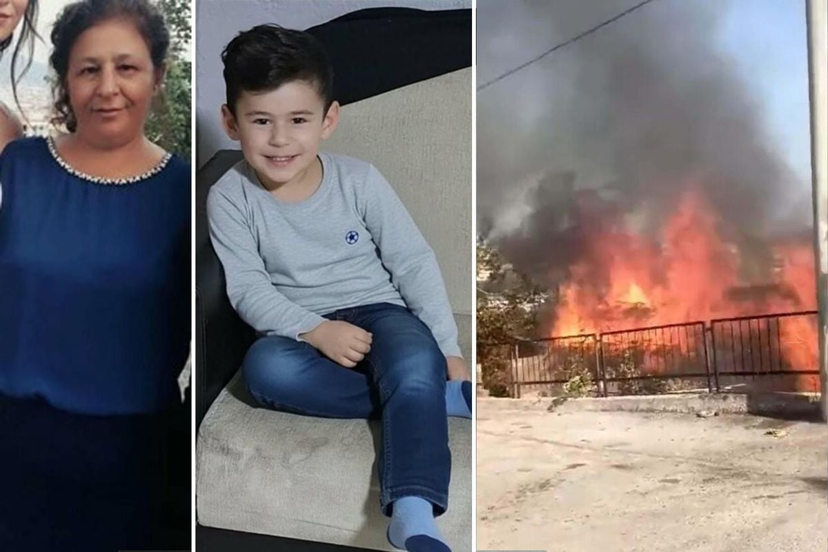 İzmir'i yasa boğan olay: Anneanne ile torunu yangında can verdi
