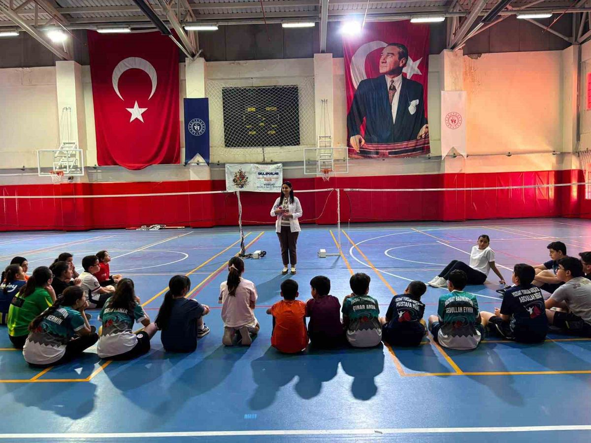 Yozgat’ta Yaz Spor Okullarında Öğrencilere Ağız ve Diş Sağlığı Eğitimi