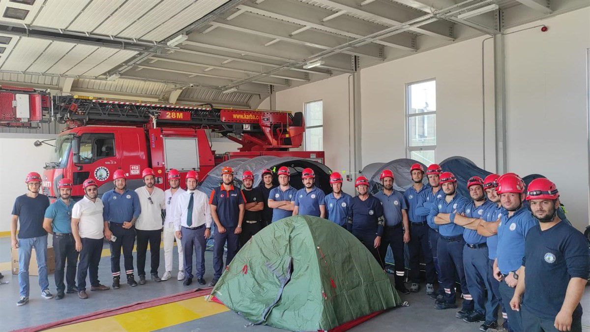 AFAD’dan Velimeşe OSB’ye Enkazda Arama Kurtarma Eğitimi