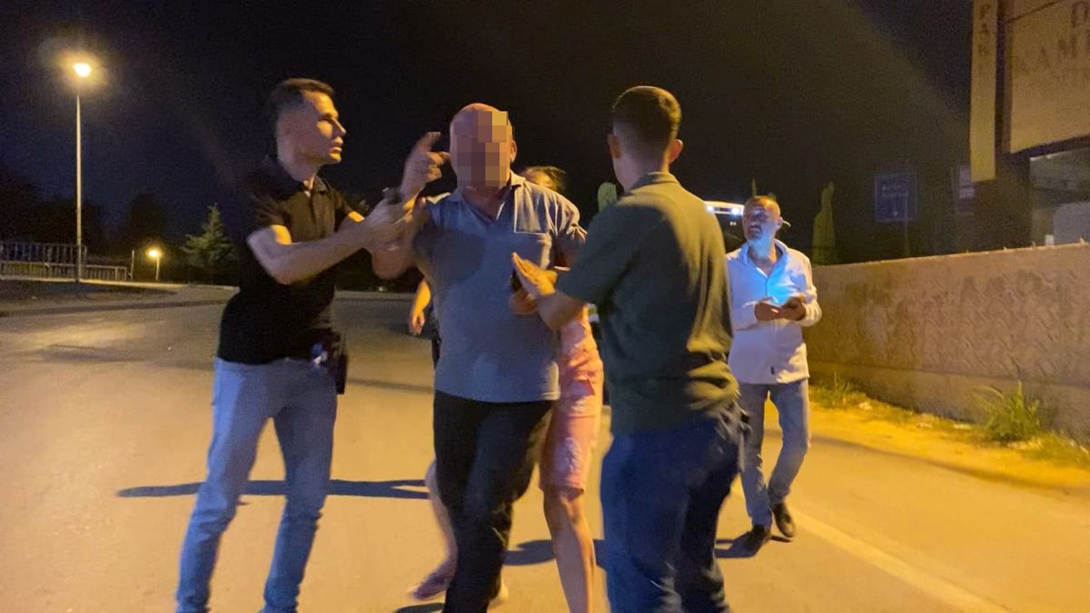 Alkollü sürücüye 190 bin TL ceza, mermer fırlattı