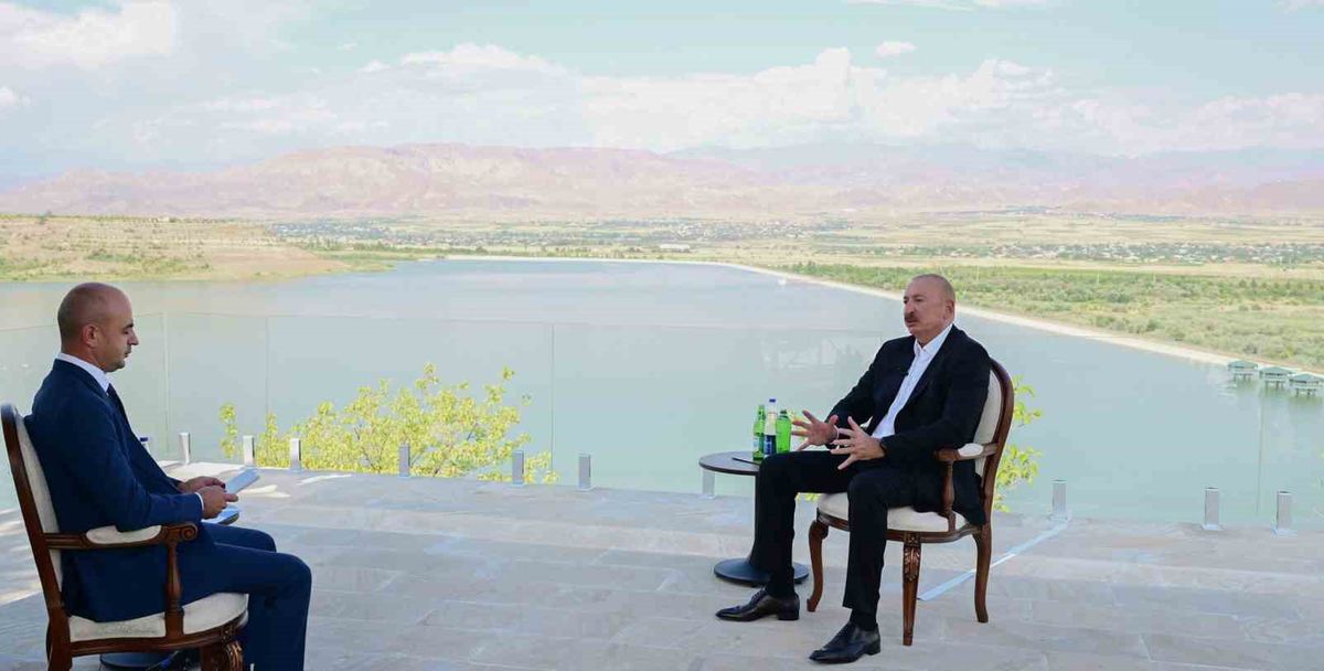 Azerbaycan Cumhurbaşkanı Aliyev: 'Nahçıvan’a Ermenistan toprakları üzerinden elektrik hatlarının çekilmesi projesi hazır'