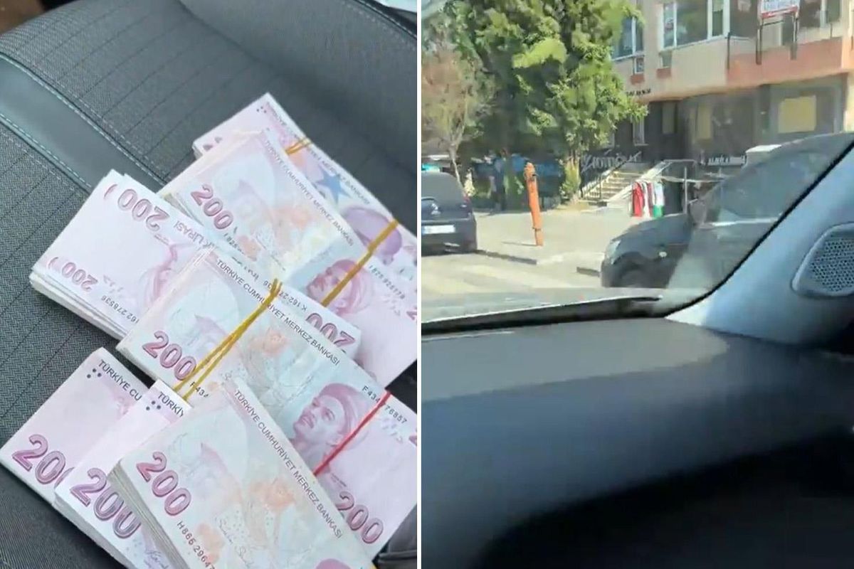 Bir ay boyunda kazandığı para saniyeler içinde hiç oldu
