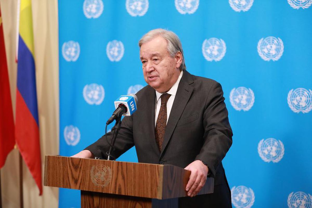 BM Genel Sekreteri Guterres’ten Kolombiya Depremi İçin Taziye Mesajı