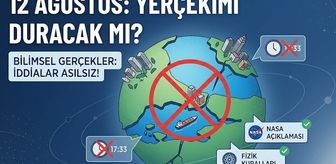 Bugün yerçekimi duracak mı, 12 Ağustos yerçekimi gerçek mi?