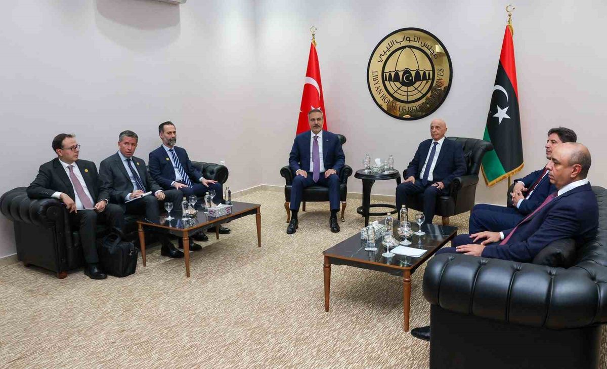 Fidan, Bingazi’de Libya Meclis Başkanı ile Görüştü
