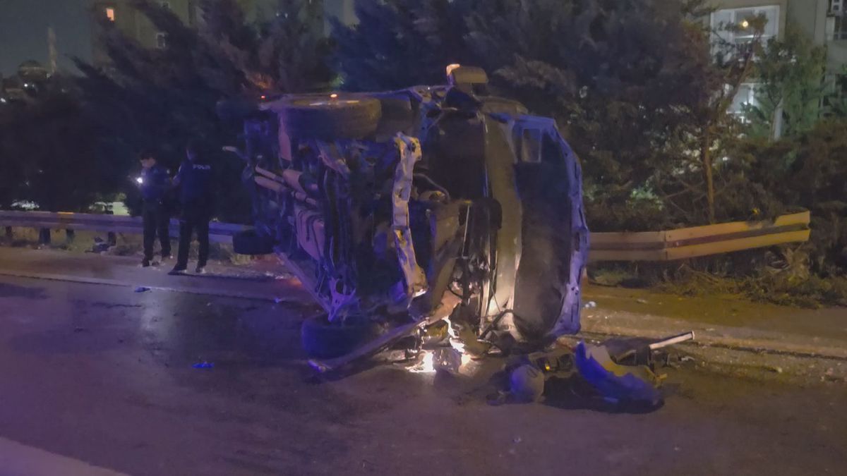 Esenler'de Zincirleme Kazada 1 Ölü, 5 Yaralı