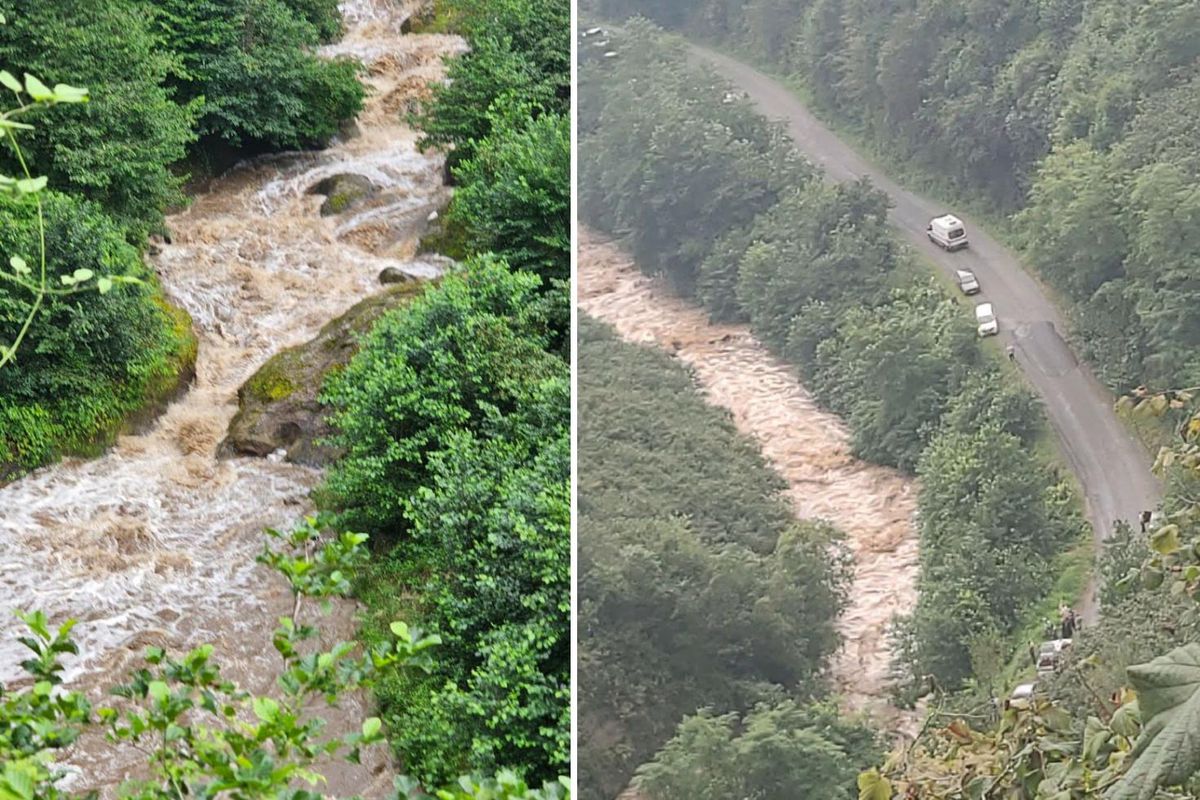 Giresun'da facia! Anne ile iki kızı sel sularına kapıldı