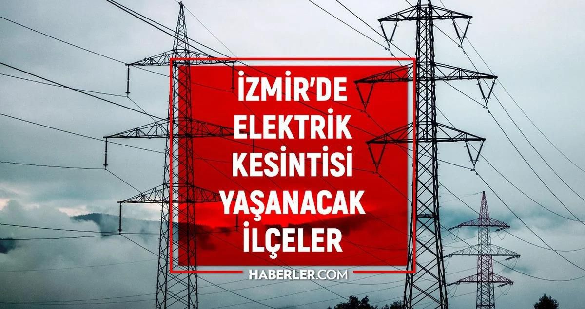 İzmir Buca elektrik kesintisi SON DAKİKA! İzmir Gediz elektrikler ne zaman, saat kaçta gelecek?