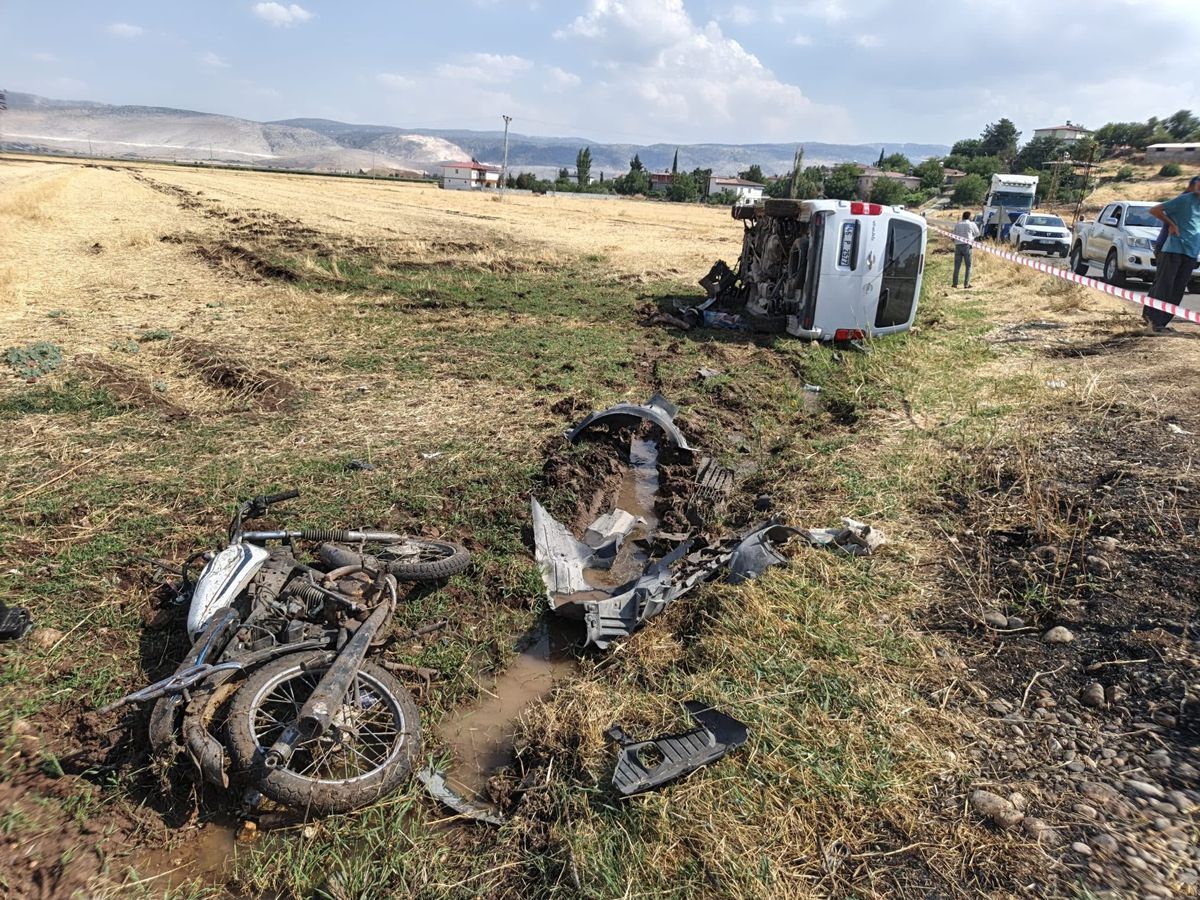 Kahramanmaraş'ta Feci Kaza: 1 Ölü, 1 Ağır Yaralı
