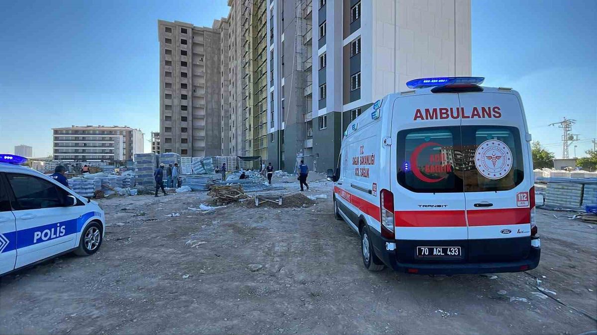 İnşaat İşçisi Asansör Boşluğuna Düşerek Hayatını Kaybetti