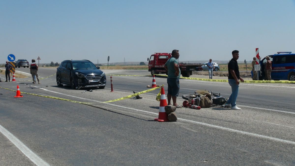 Kilis'te Motosiklet-Otomobil Çarpışması: 1 Ölü