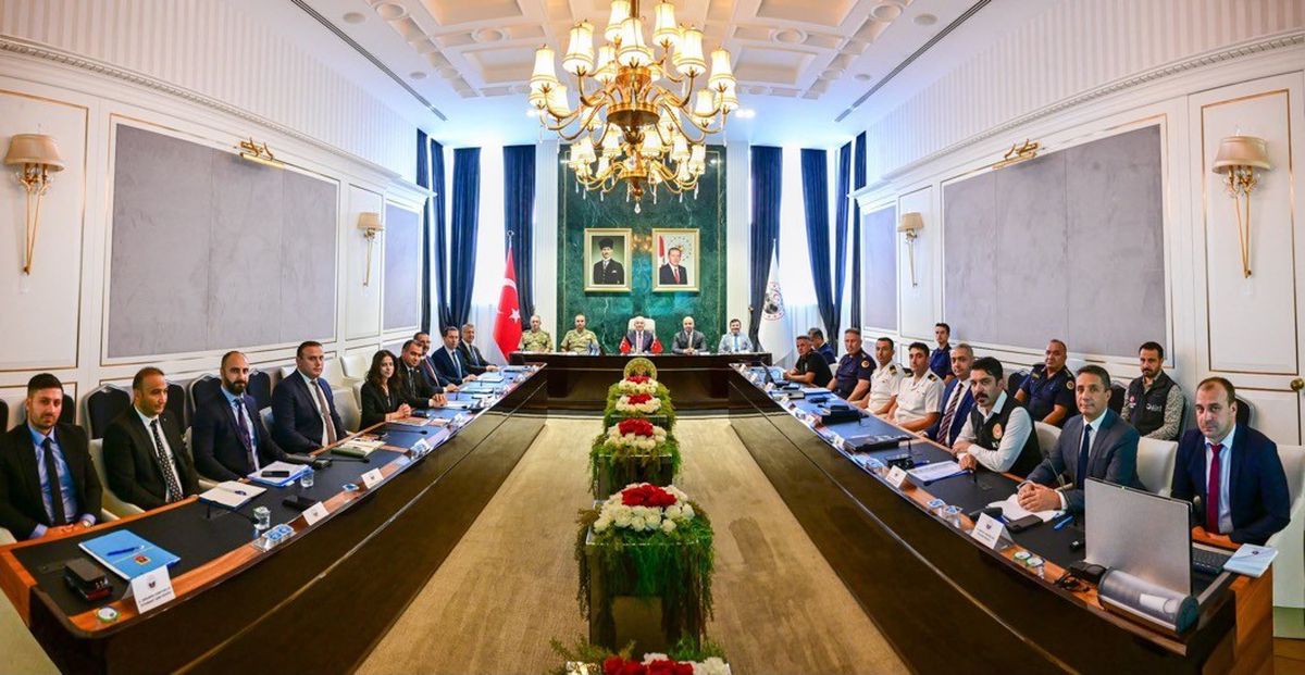 Kırklareli'nde Güvenlik Koordinasyon Toplantısı Yapıldı