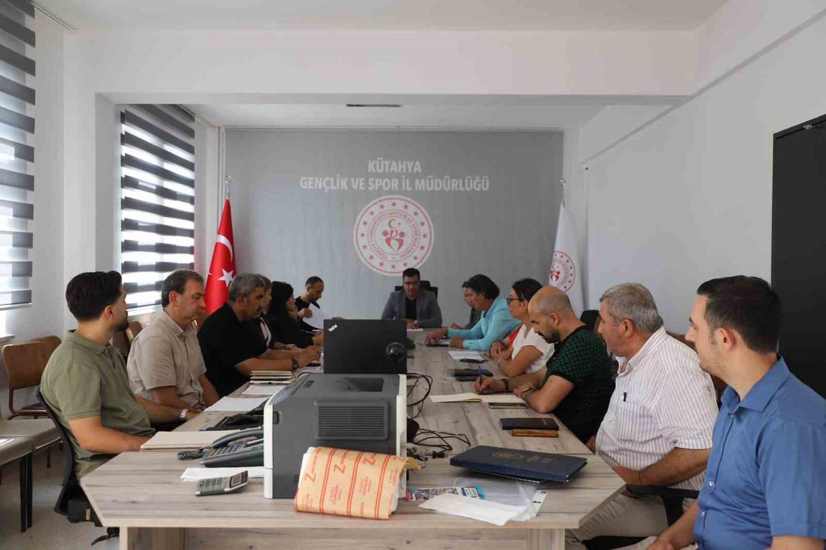 Kütahya'da 30 Ağustos Zafer Bayramı Hazırlık Toplantısı Yapıldı