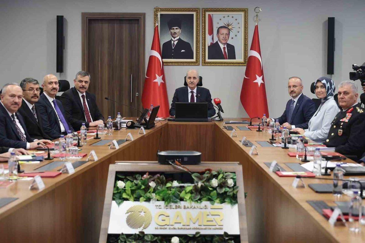TBMM’de Milli Dayanışma ve Güvenlik Toplantısı Başladı