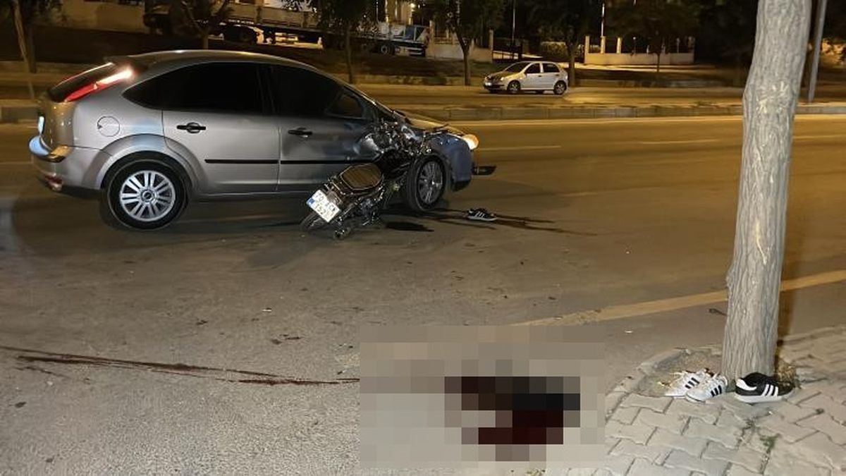 Karaman'da Motosiklet ile Otomobil Çarpıştı: 18 Yaşındaki Sürücü Hayatını Kaybetti