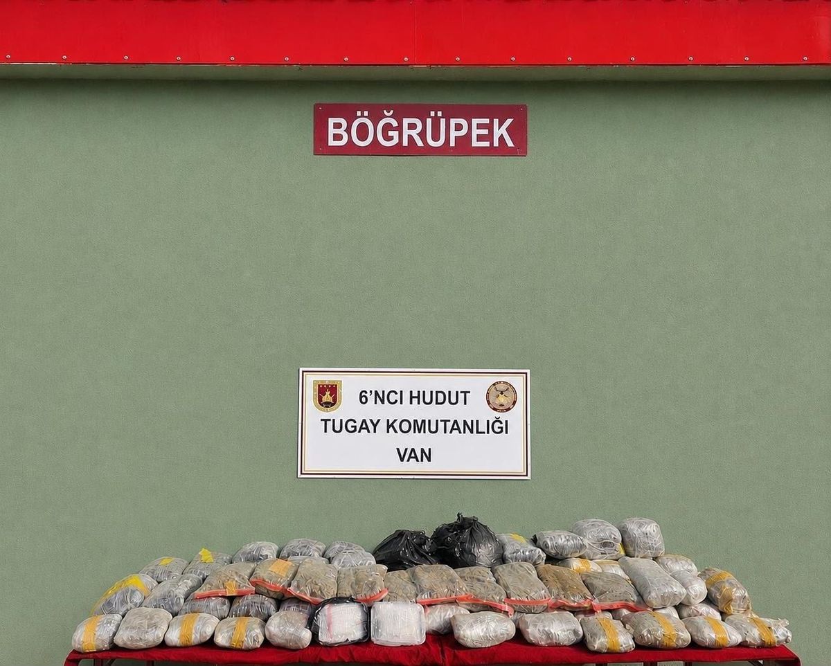 Van Hudut Hattında 51 Kilo 149 Gram Uyuşturucu Ele Geçirildi