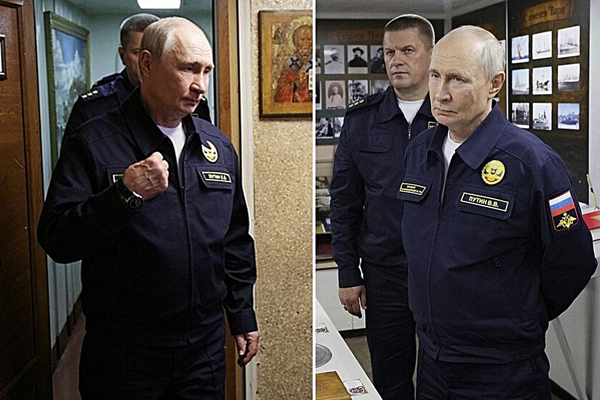 Putin askeri üniformayı giydi, orduya verdiği son emri tüm dünyaya ilan etti