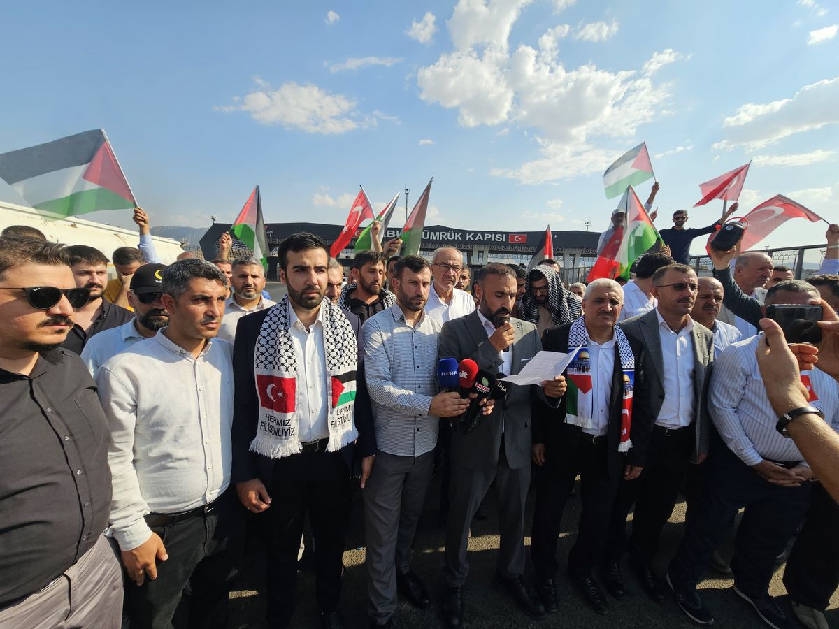 Şırnak'tan Gazze Konvoyu Tepkisi