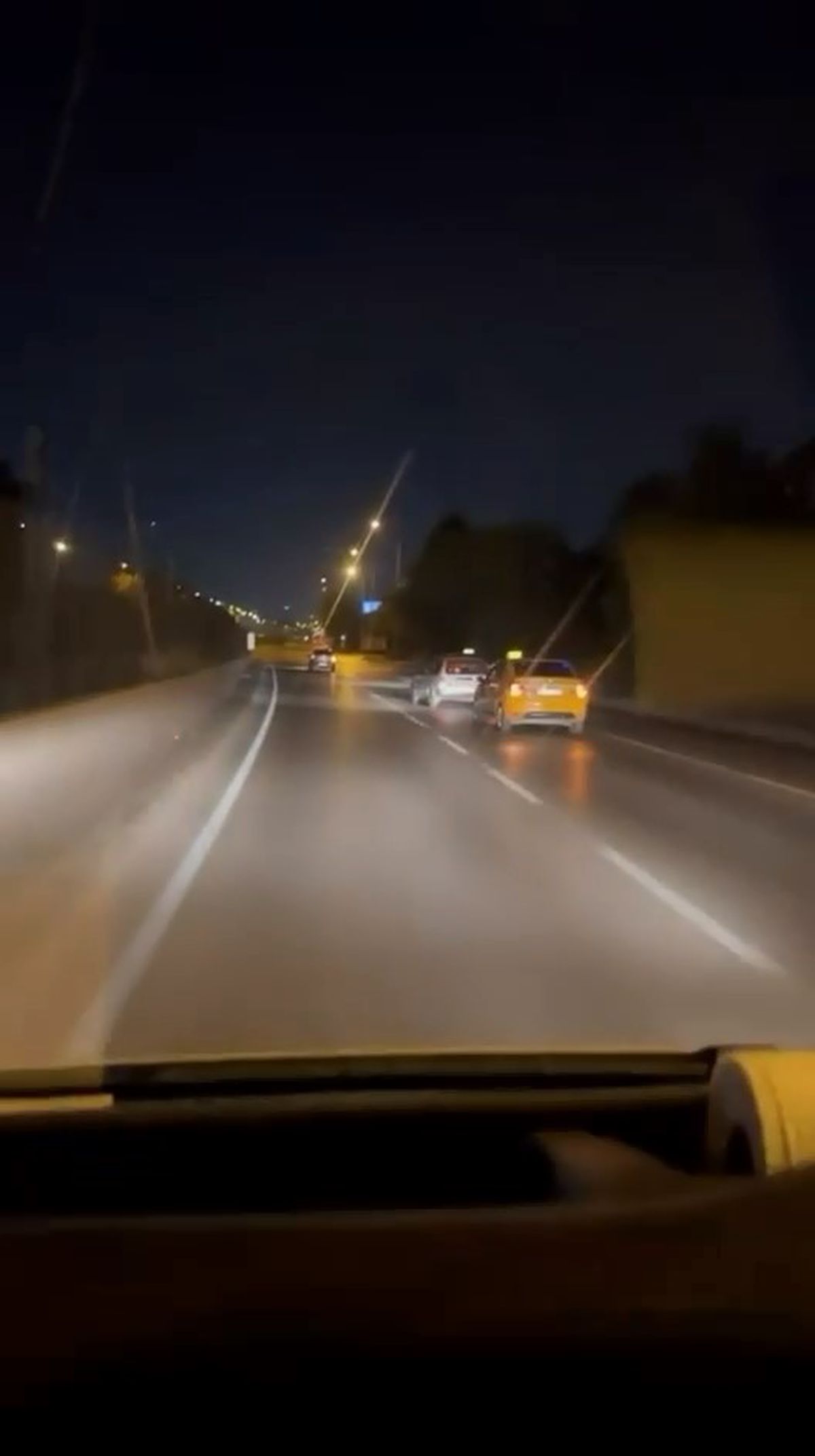 Bursa'da Taksicilerin Tehlikeli Sürüşü Kamerada