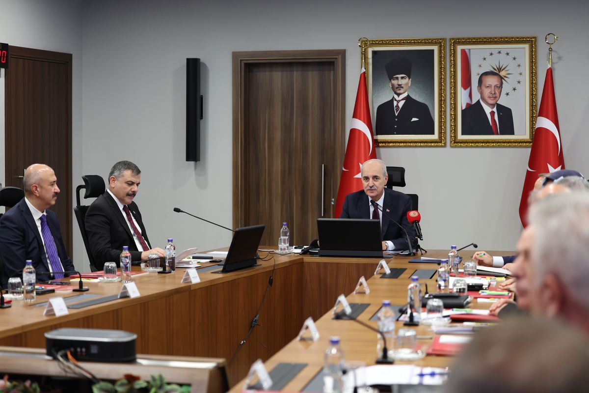 TBMM Başkanı Kurtulmuş'tan Güvenlik Toplantısı