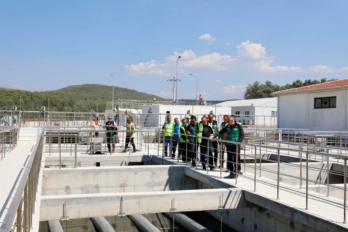 Nazilli, Kuyucak ve Buharkent'e 10,73 milyon metreküp içme suyu sağlayacak arıtma tesisi tamamlanıyor