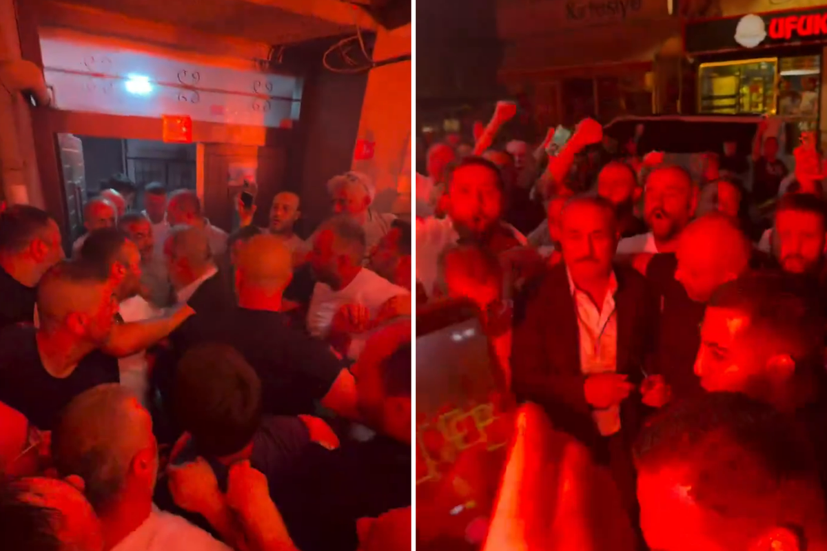 UltrAslan lideri Sebahattin Şirin'e çoşkulu karşılama
