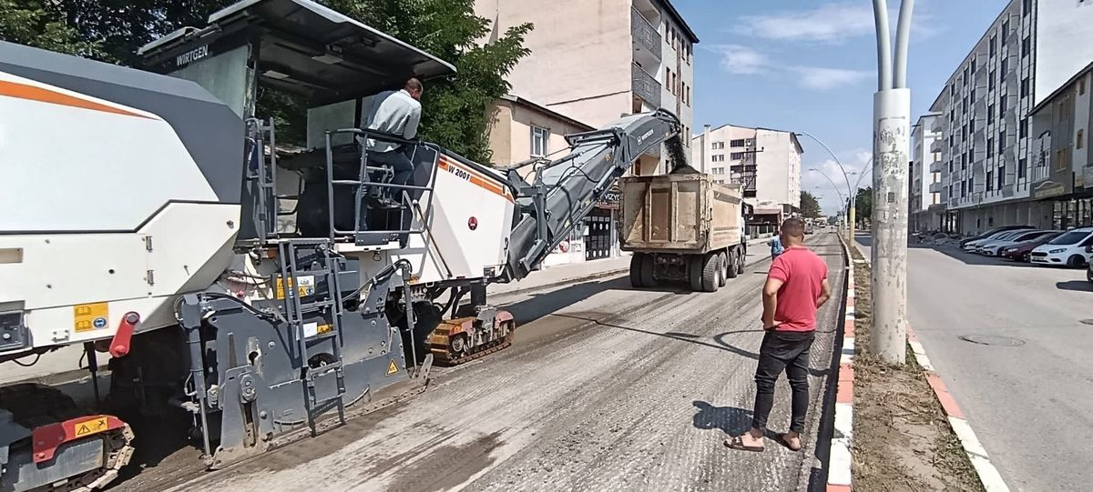 Ağrı Valiliği öncülüğünde Kağızman Caddesi yenileniyor
