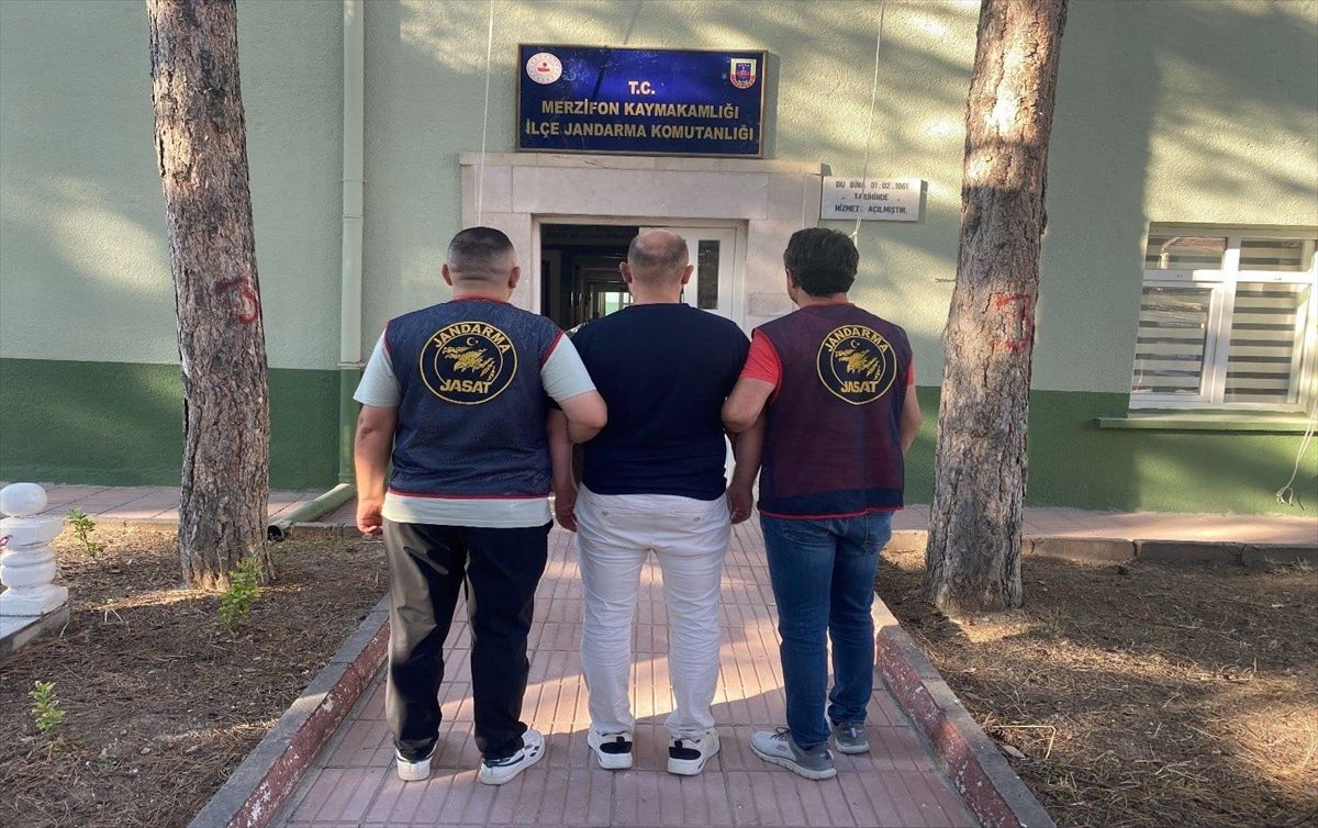 Amasya'da Kırmızı Bültenle Aranan Zanlı Yakalandı