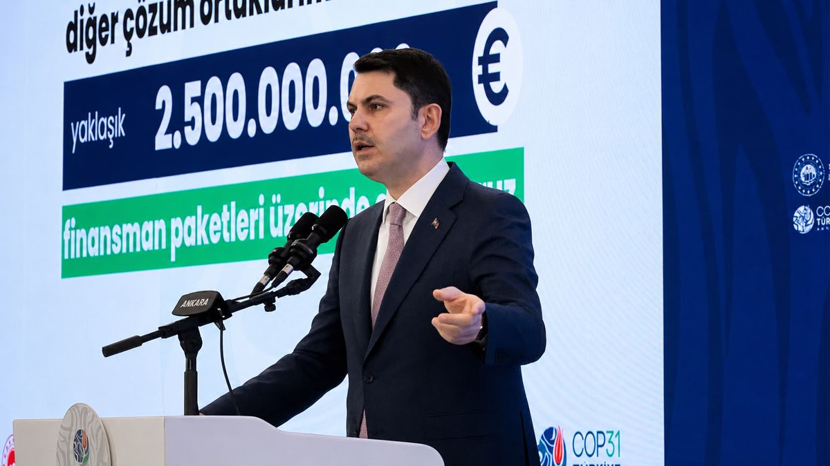 Bakan Kurum: Dirençli şehirleri COP31'de ana başlıklarımızdan biri haline getirdik