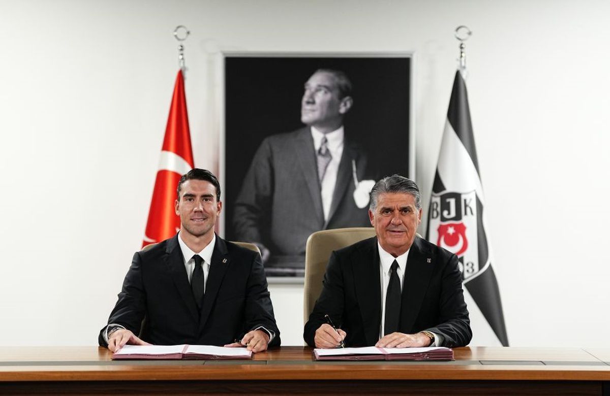 Beşiktaş, Vlahovic ile 3 yıllık sözleşme imzaladı