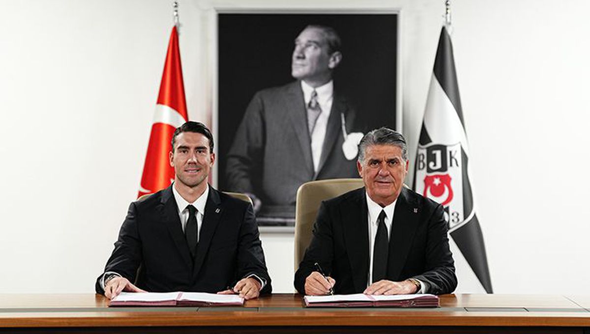 Beşiktaş, Dusan Vlahovic ile 3 Yıllık Sözleşme İmzaladı