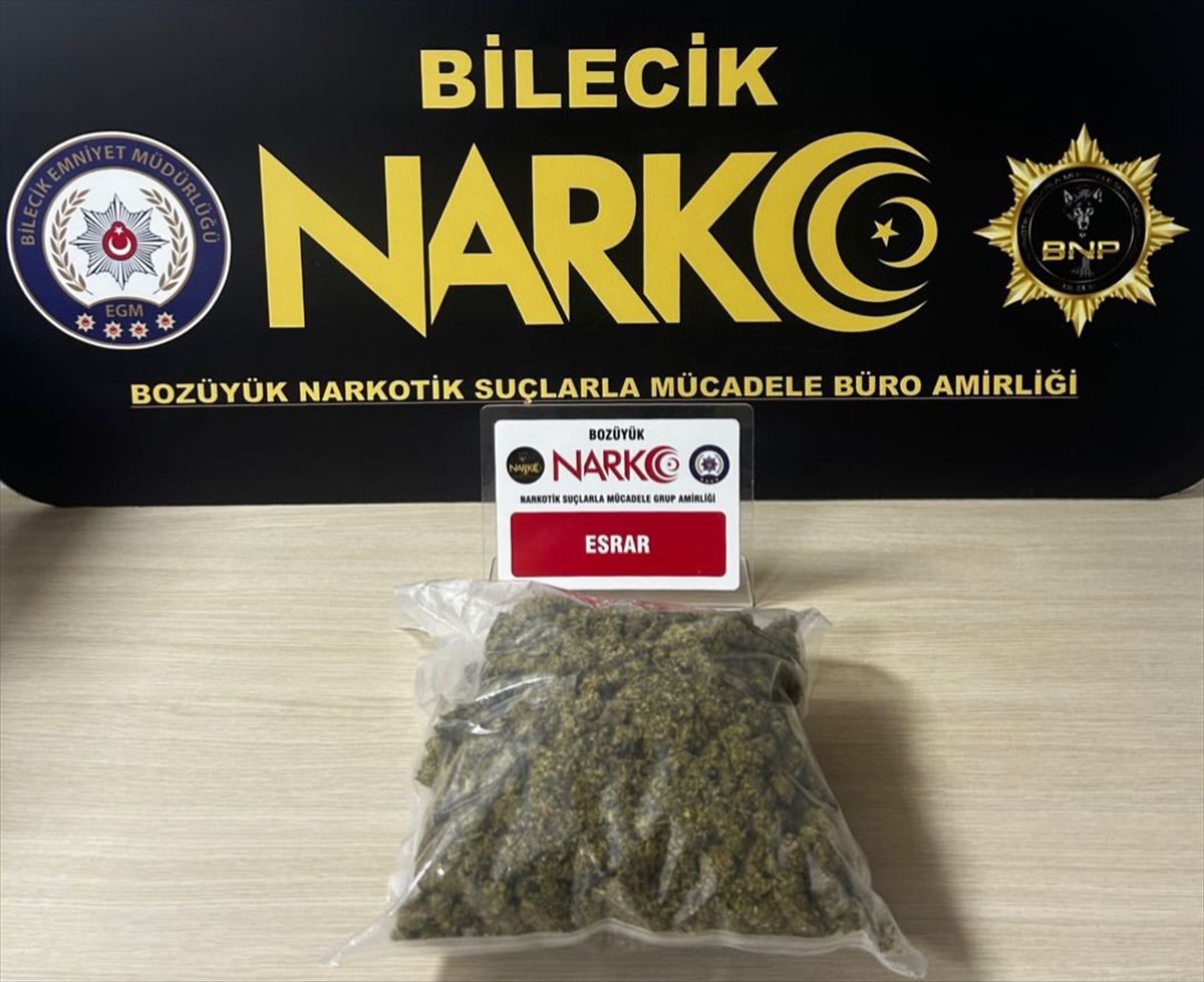 Bilecik'te uyuşturucu operasyonunda 6 gözaltı