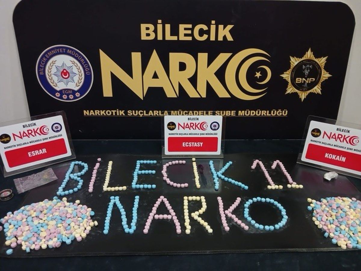 Bilecik'te Uyuşturucu Operasyonu: 4 Gözaltı