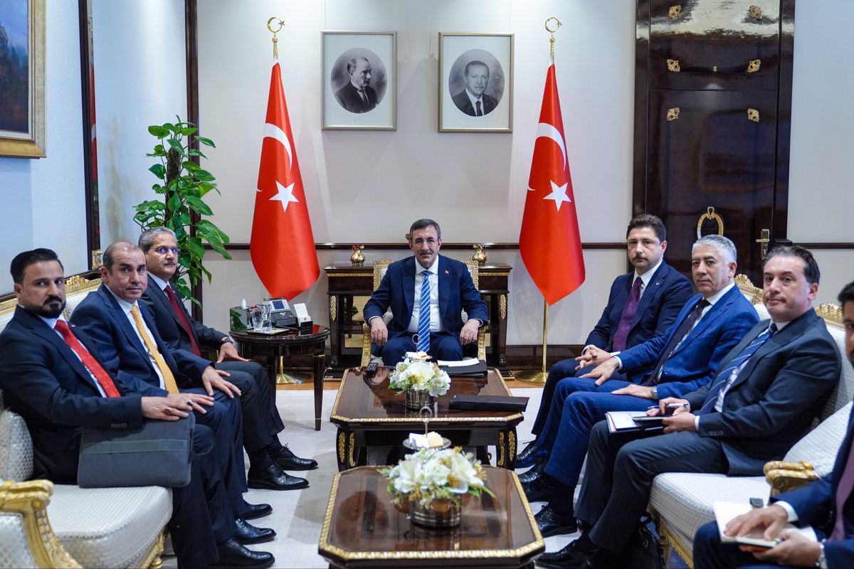 Cevdet Yılmaz, Irak Yolsuzlukla Mücadele Komisyonu Başkanı'nı Kabul Etti