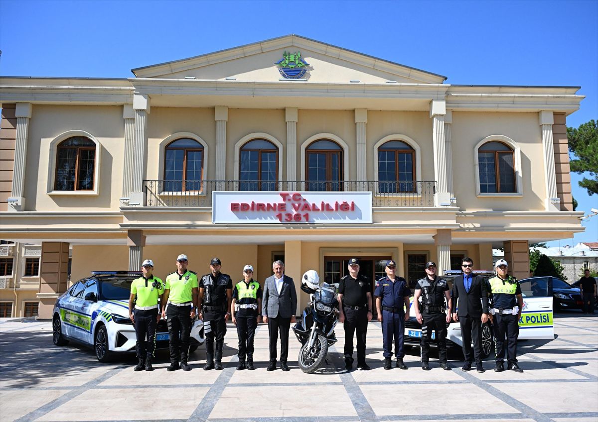 Edirne'de polise 2 Togg hizmete girdi