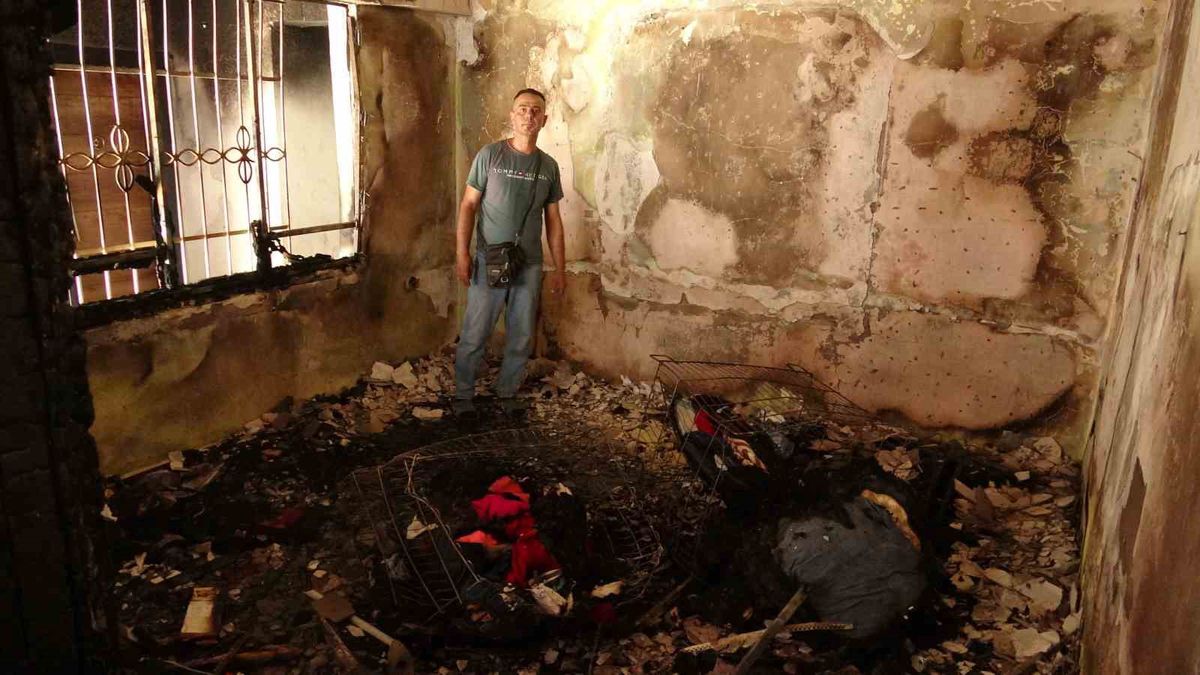 Hatay'da Depremzede Ailenin Evi Yangında Kullanılmaz Hale Geldi