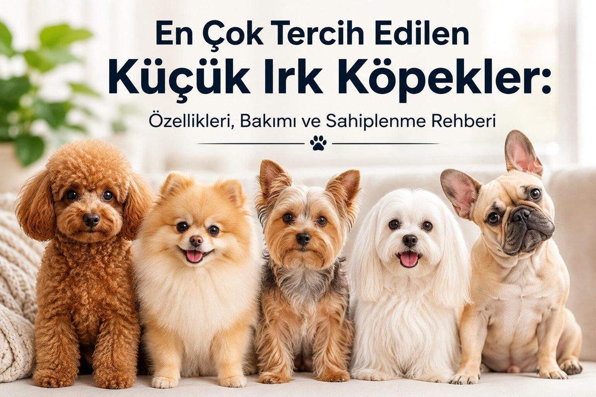 En Çok Tercih Edilen Küçük Irk Köpekler: Özellikleri, Bakımı ve Sahiplenme Rehberi