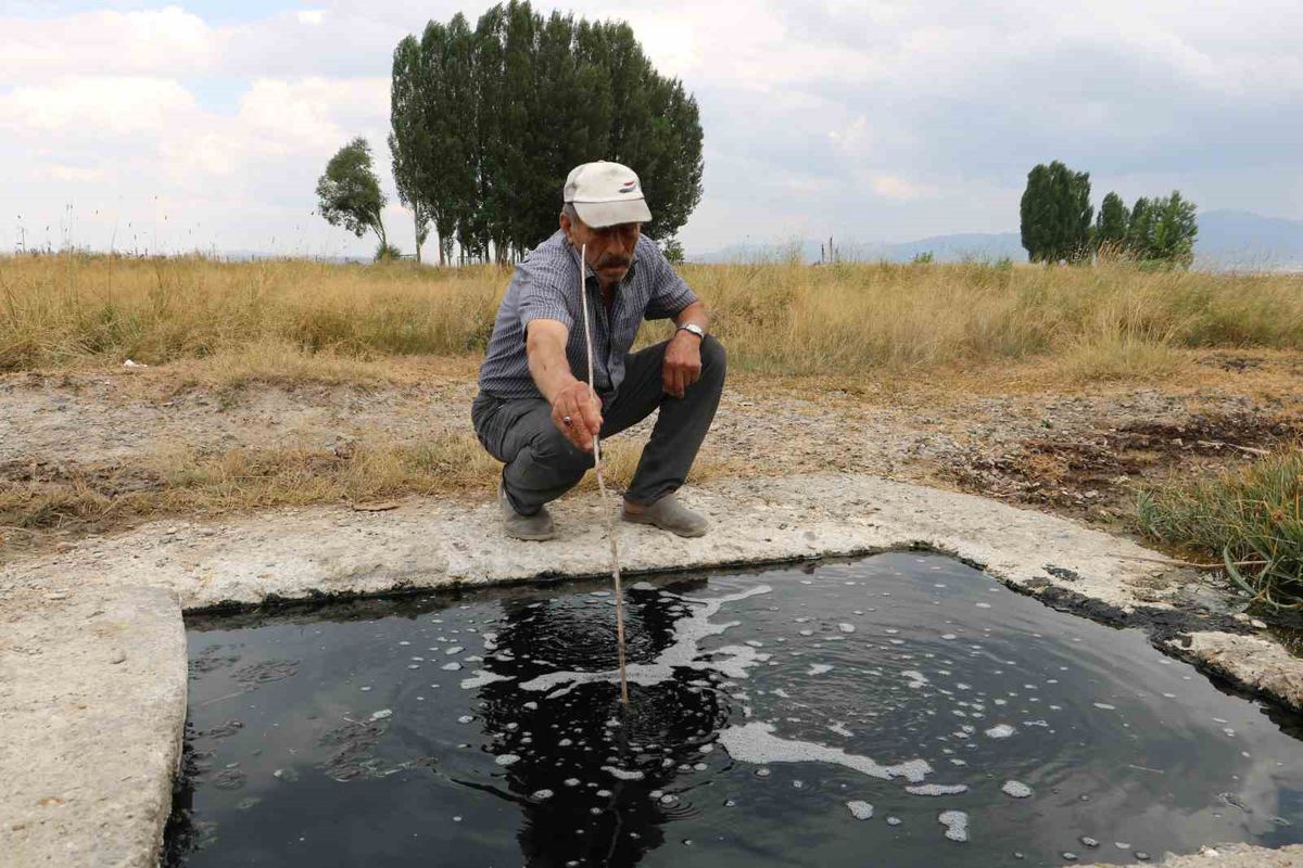 Erzurum'da Mavi Alevle Yanan Gizemli Su
