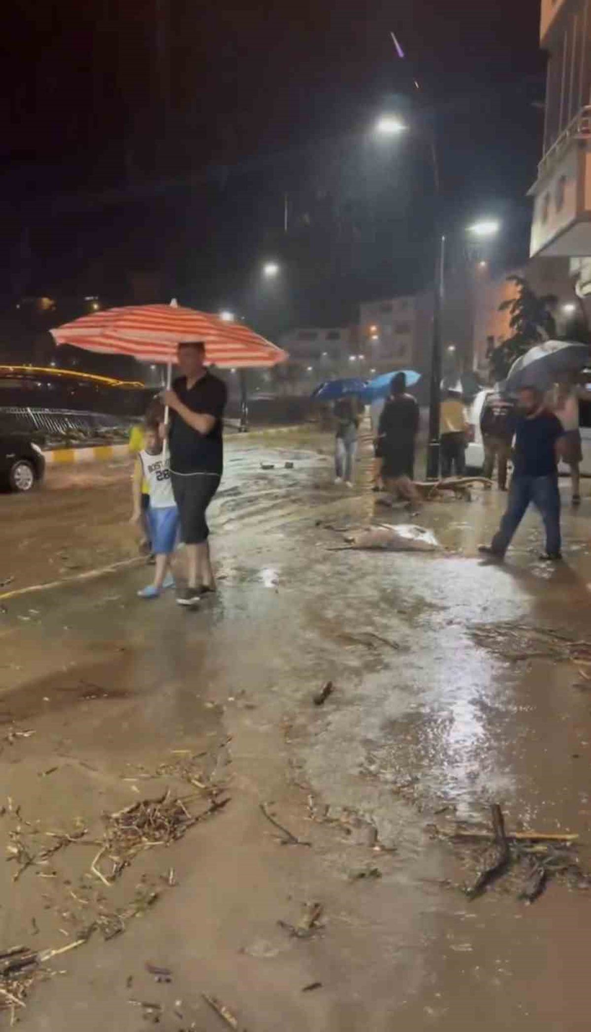 Giresun'da Şiddetli Yağışlar Sel Getirdi