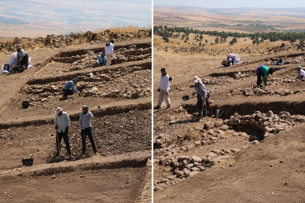Göbeklitepe'de yeni kazılarda dörtgen planlı yapılar bulundu