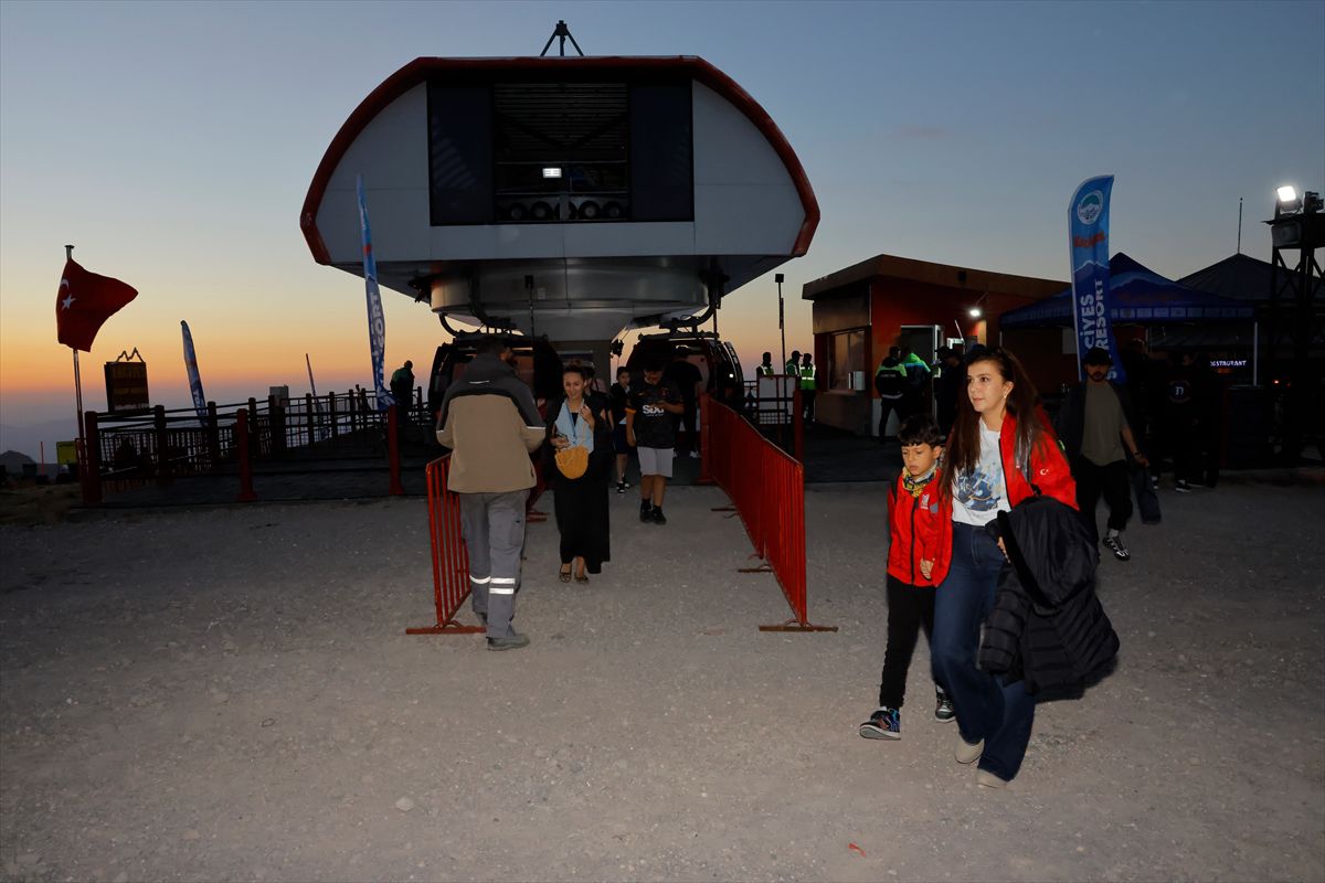 Erciyes’te Perseid Meteor Yağmuru Gözlemlendi