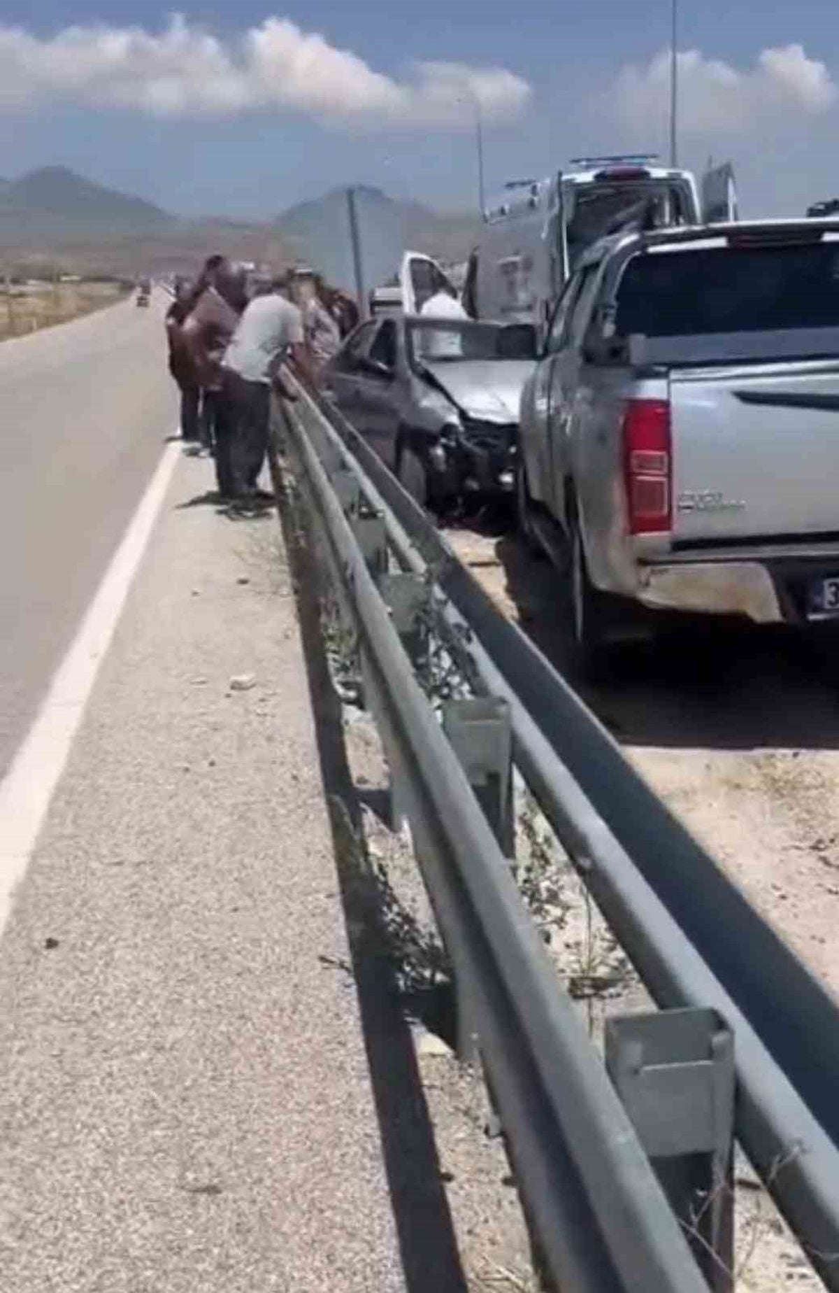 Kayseri'de kafa kafaya çarpışma: 1 ölü